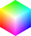 peace cube / light & colour cube